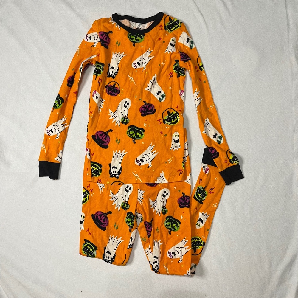 NEVER WORN Hyde & Eek Halloween Pajamas 2 pc Boy Girl Neutral Size 12 Kids